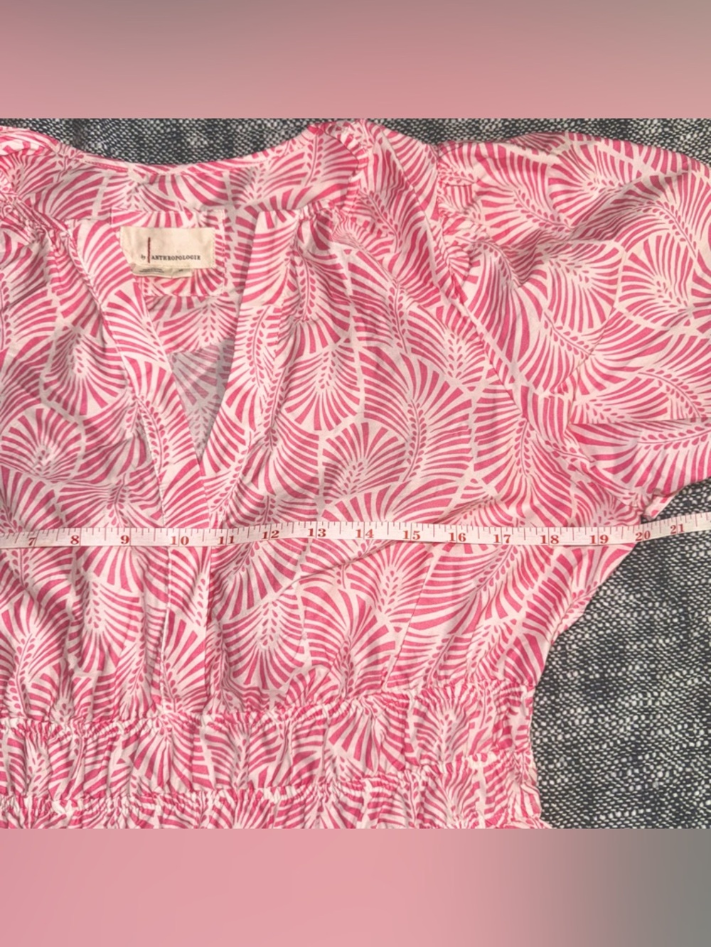 Anthropologie The Somerset Maxi Dress RASPBERRY/ Pink Size M - Picture 4 of 11